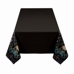 Dark Academia Halloween Plastic Tablecover