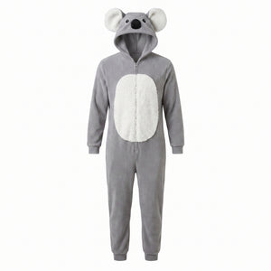 Cozy Koala Zipster Costume for Adults