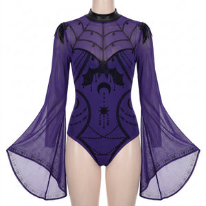 Enchanting "Bad Witch" Bodysuit - L/XL