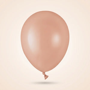 Luxaire Premium Taupe Latex Balloons - 5 Inch, 50 Pack