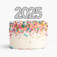Festive 2025 Cake Topper Pick for New Year's Celebrations
