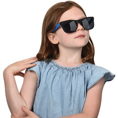 Neon Rubber Toy Sunglasses - 12 Count