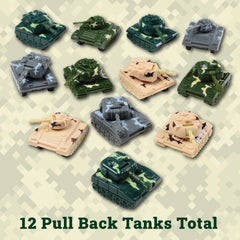 Pull Back Tanks - 12 Count