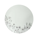 10"" Dandelion Bloom Design Plastic Plates (10)