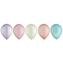 Sorbet Mix Latex Balloons 11" - 15 Pack