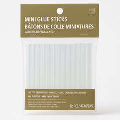 Multipurpose Mini Glue Sticks - 12 Pack