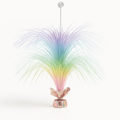 Giant Pastel and Gold Foil Spray Centerpiece