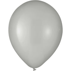 Luxaire Premium Silver Latex Balloons - 12" | 25 Count