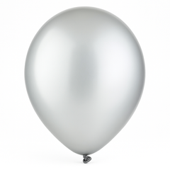 Silver Pearl Latex Balloons 12" - Pack of 72