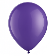 Vibrant Purple Latex Balloons, 9-Inch, 20-Pack
