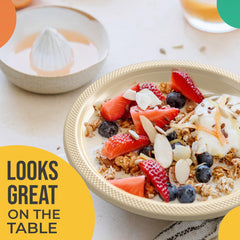 12 Oz. Ivory Plastic Bowls | 50 Count