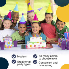 12 Oz. Purple Plastic Cups | Case of 600