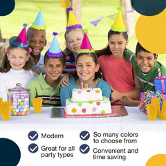 12 Oz. Yellow Plastic Cups | 50 Count