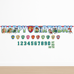 Personalized PAW Patrol Jumbo Birthday Banner