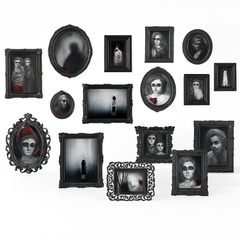 Dark Manor Halloween Frame & Picture Cutouts - 30-Pack