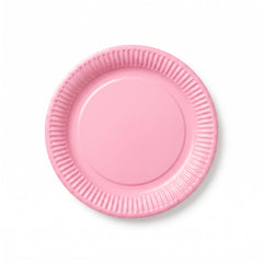 New Pink 8.5" Round Paper Plates