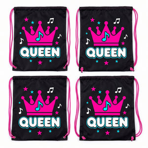 Internet Famous "Queen" Cinch Bag Multipack - 4 Pack