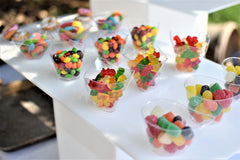 2.3 Oz. Clear Triangle Miniatures | 24 Count