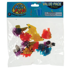 Wild Animal Pencil Tops - 12 Count