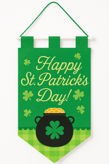 Pot of Gold St. Patrick’s Day Door Banner