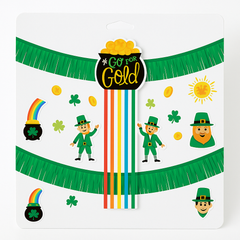 St. Patrick's Day Leprechaun Room Decorating Kit
