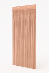 Rose Gold Metallic Door Curtain