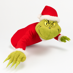 Animated Grinch Present Grabber Christmas Decoration