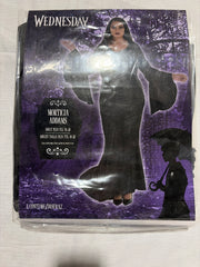 Elegant Morticia-Inspired Halloween Costume for Women - Adult 2XL (18-20)