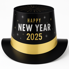 Exclusive 2025 New Year's Eve Top Hat