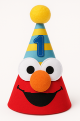 Deluxe Sesame Street Elmo Cone Birthday Hat
