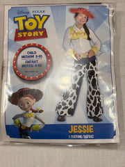 Kids' Toy Story Jessie Costume with Hat - Halloween Special - Child M (8-10)