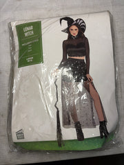 Enchanting Lunar Witch Costume for Halloween - Adult L (10-12)