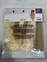 Enchanted Golden Princess Costume for Girls - Child M (8-10)