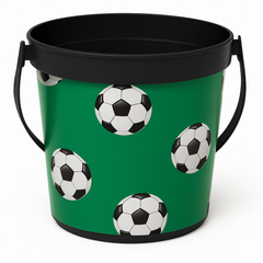 Soccer Themed Plastic Party Favor Bucket