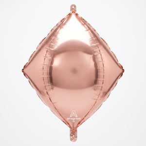 15" Rose Gold Geometric Foil Balloon