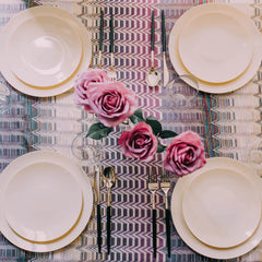 10 In. Trend Macchiato Plastic Plates | 10 Count