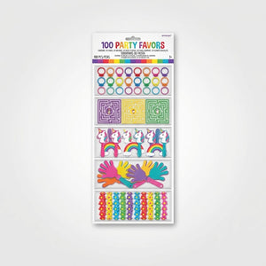 Super Mega Unicorn Party Favor Pack - 100 Count