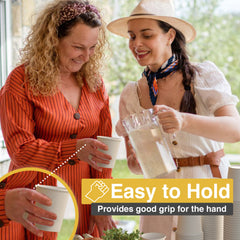 9 Oz. White Paper Cups | 50 Count