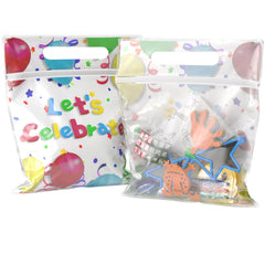 "Let's Celebrate" Party Favor Goody Bag | Case of 50 Ages 3+