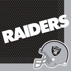 NFL Las Vegas Raiders Luncheon Napkins - 6.5 In. x 6.5 In.