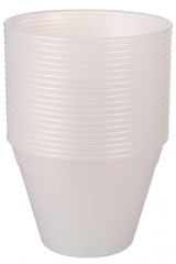 White Pearl 9 oz Plastic Tumblers - Pack of 72