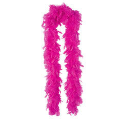 Bright Pink Feather Boa - 72" Costume Accessory