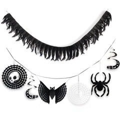 Spellbound Halloween Pennant Banner Set - 2 Piece