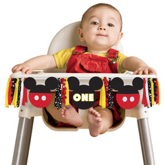 Disney Mickey Mouse 1st Birthday High Chair Decoration Kit