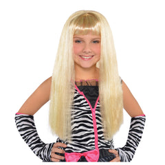 Little Diva Child's Long Blonde Wig