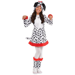 Spotted Dalmatian Girls' Halloween Costume - Child L (12-14)