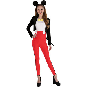 Women's Mickey Mouse Halloween Costume - Adult S (2-4)