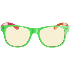 Neon Classic Frame Sunglasses with UV400 Protection