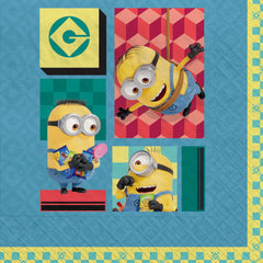 Despicable Me Minion Beverage Napkins - 16 Pack