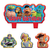 Disney Toy Story 4 Birthday Candle Set